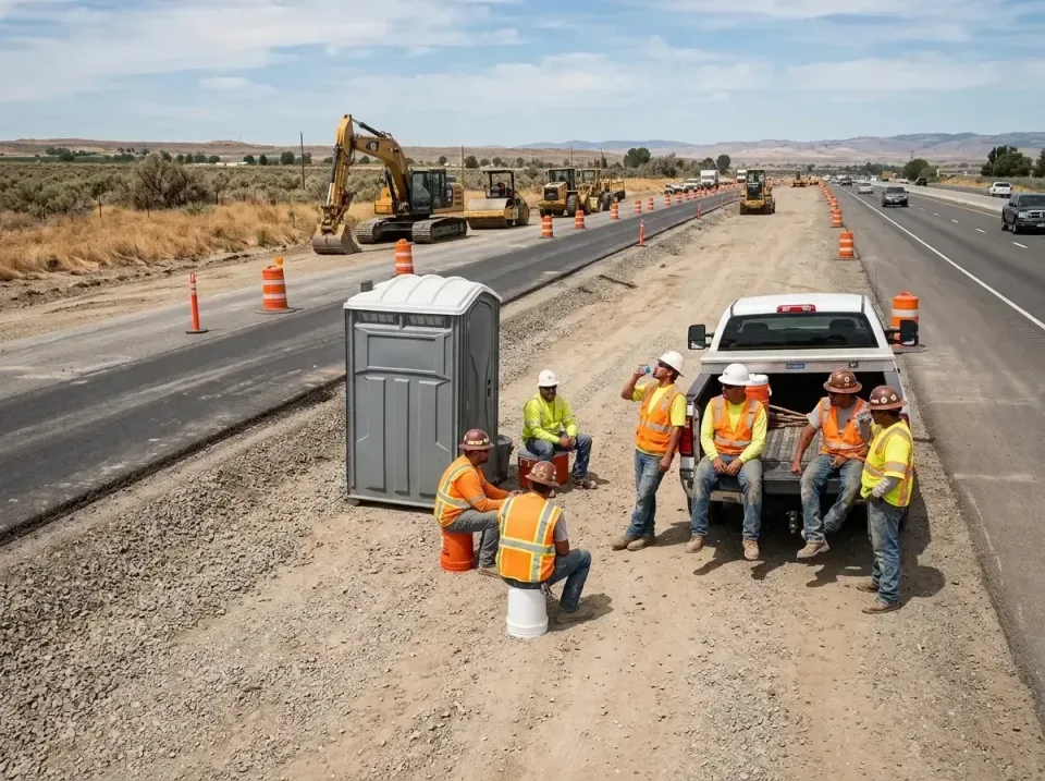 highway-road-construction-crew-007 — frequently asked questions, Porta Potty and Restroom Rentals in Mountain City, TN